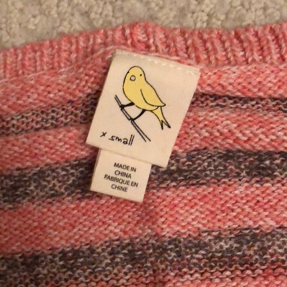 NWT Anthro Intarsia Heart Sweater - Picture 7 of 7